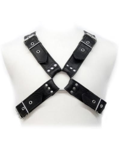 LEATHER BODY - BUCKLES HARNESS