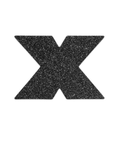 BIJOUX - INDISCRETS PEZONERAS FLASH CRUZ NEGRO