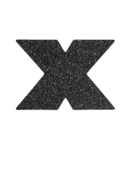 BIJOUX - INDISCRETS PEZONERAS FLASH CRUZ NEGRO