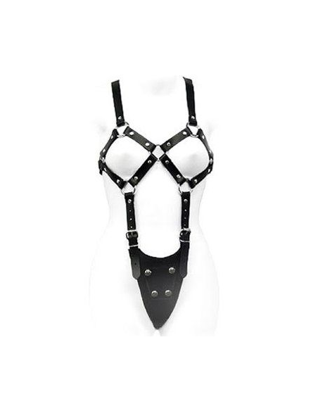 LEATHER BODY - EXPOSED BODY WOMAN