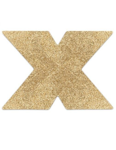 BIJOUX - INDISCRETS PEZONERAS FLASH CRUZ DORADO