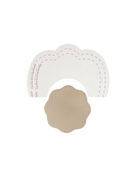 BYE-BRA - REALZADOR PECHOS CUBREPEZONES DE SEDA COPA A-C