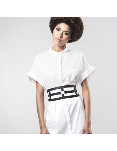 BIJOUX - INDISCRETS MAZE CINTURON CON CORREA NEGRO