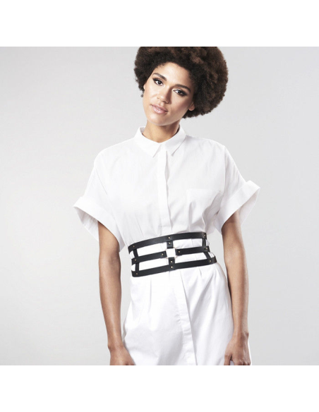 BIJOUX - INDISCRETS MAZE CINTURON CON CORREA NEGRO
