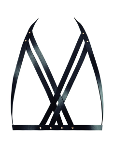BIJOUX INDISCRETS MAZE - SUJETADOR CON CORREAS NEGRO