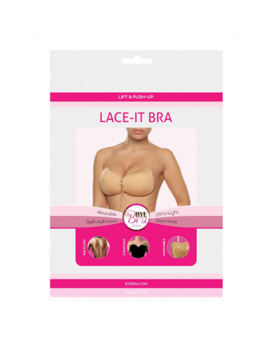 BYE-BRA - LACE-IT REALZADOR PUSH-UP BEIGE COPA A