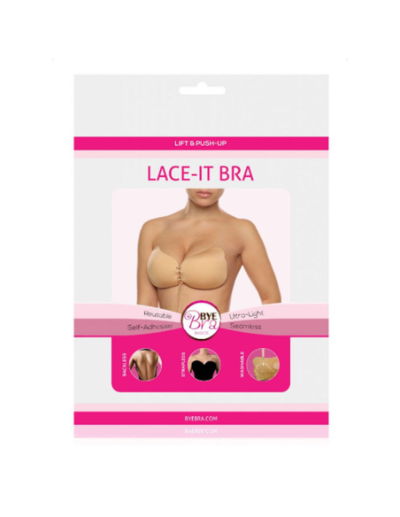 BYE-BRA - LACE-IT REALZADOR PUSH-UP BEIGE COPA B