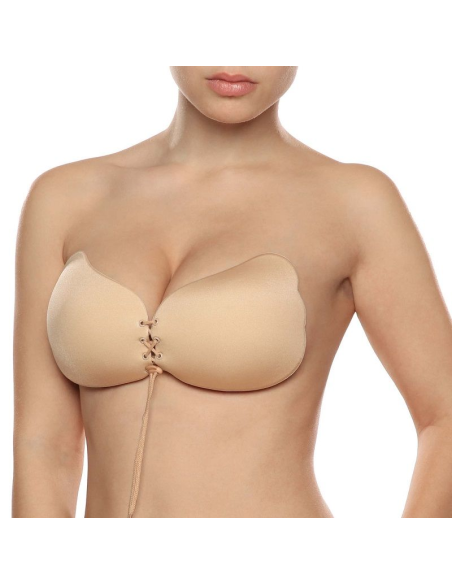 BYE-BRA - LACE-IT REALZADOR PUSH-UP BEIGE COPA D