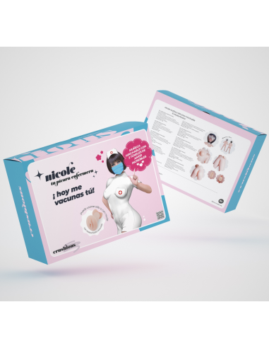 CRUSHIOUS - NICOLE ENFERMERA Muñeca Hinchable | SEXPLACE.MX