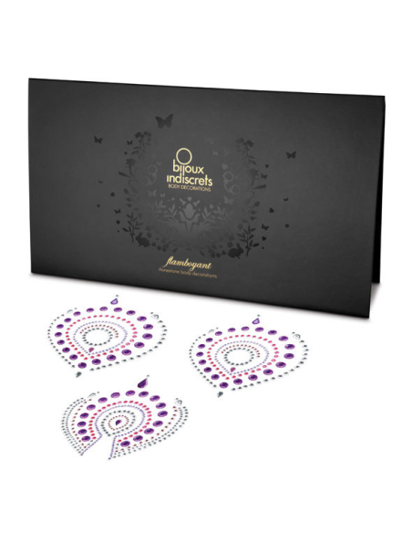 BIJOUX - INDISCRETS FLAMBOYANT LILA and ROSA