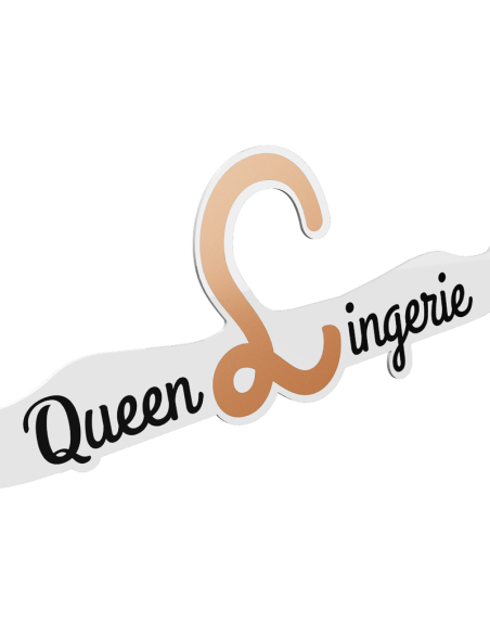 QUEEN LINGERIE - PERCHA PARA LENCERIA 27.5 CM 1 UNIDAD