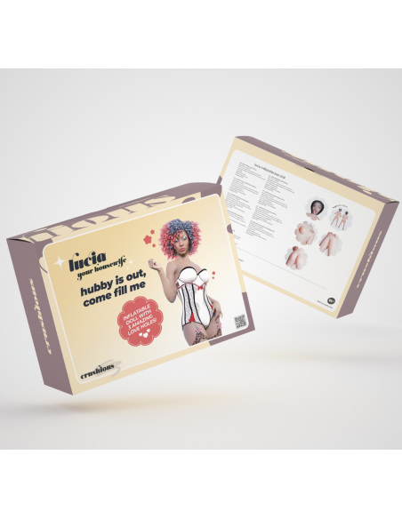 CRUSHIOUS - LUCIA AMA DE CASA Muñeca Hinchable | SEXPLACE.MX