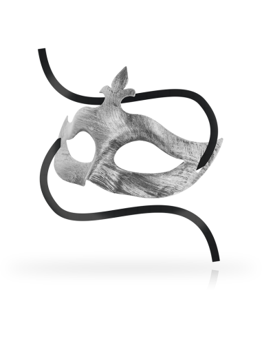 OHMAMA - MASKS ANTIFAZ FLOR DE LIS SILVER