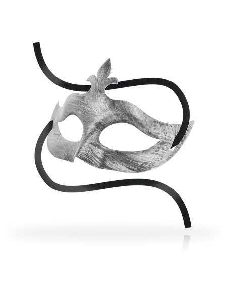 OHMAMA - MASKS ANTIFAZ FLOR DE LIS SILVER