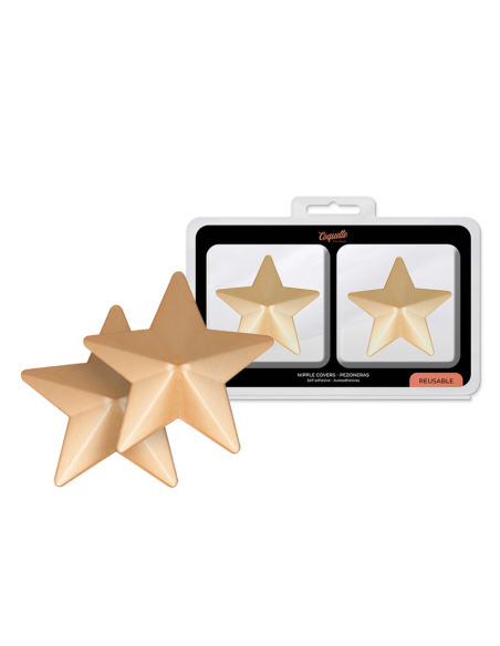COQUETTE CHIC DESIRE - CUBRE PEZONES METAL ESTRELLAS