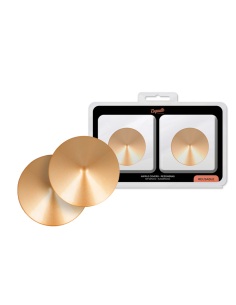 COQUETTE CHIC DESIRE - CUBRE PEZONES METAL CIRCULOS DORADOS