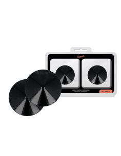COQUETTE CHIC DESIRE - CUBRE PEZONES METAL CIRCULOS NEGROS
