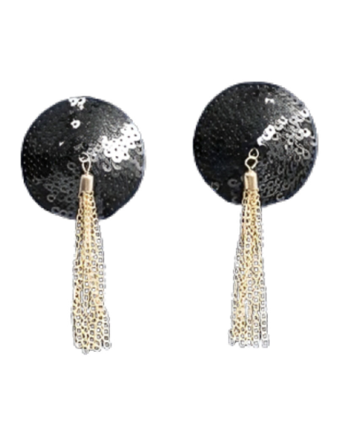 CHILIROSE - CR 4714 CUBREPEZONES NEGRO