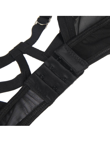 SUBBLIME - SET DOS PIEZAS SUJETADOR TRANSPARENCIAS Y TIRAS S-M