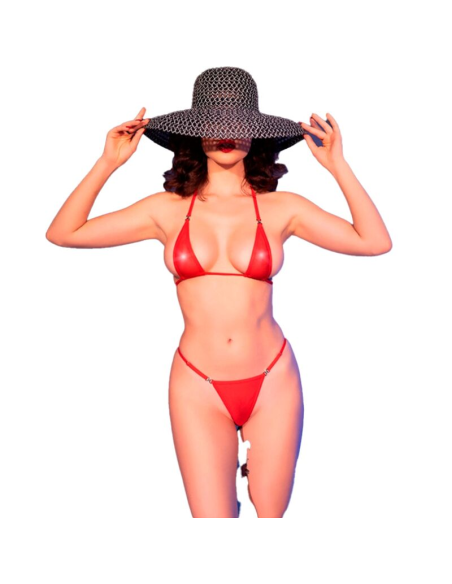 CHILIROSE - CR 4840 MICRO BIKINI ROJO S-M