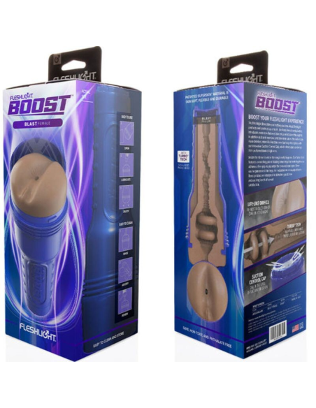 FLESHLIGHT BOOST - Modelo Ano Mujer | Comprar en SexPlace.MX