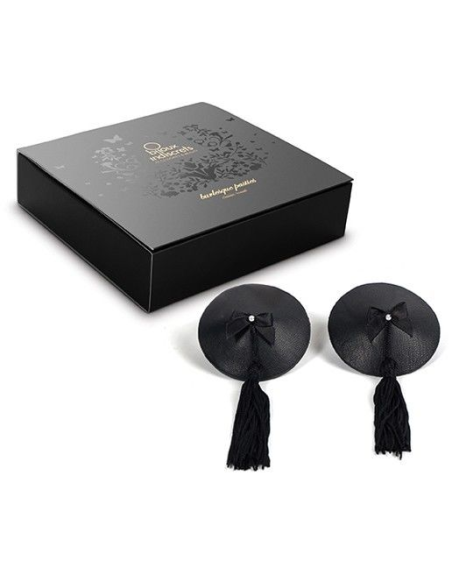 BIJOUX - BURLESQUE CUBREPEZONES NEGRO