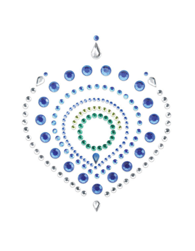 BIJOUX - INDISCRETS FLAMBOYANT AZUL and VERDE