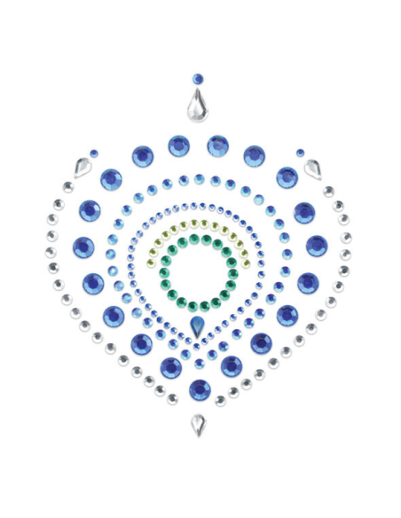 BIJOUX - INDISCRETS FLAMBOYANT AZUL and VERDE