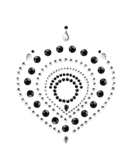 BIJOUX - INDISCRETS FLAMBOYANT NEGRO and PLATA