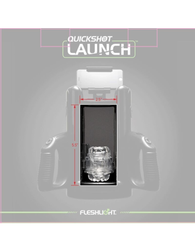 FLESHLIGHT - QUICKSHOT LAUNCH Masturbador automático | SexPlace.MX