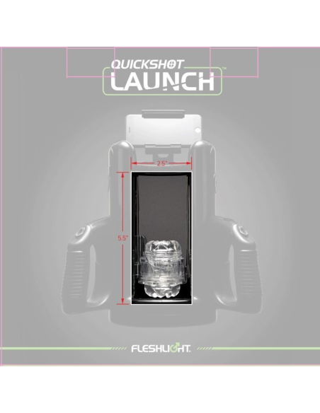 FLESHLIGHT - QUICKSHOT LAUNCH Masturbador automático | SexPlace.MX