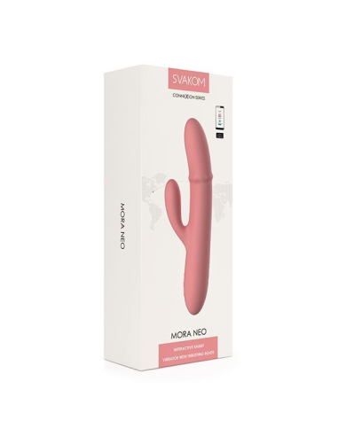 SVAKOM - MORA NEO Vibrador con empuje automático | SexPlace.MX