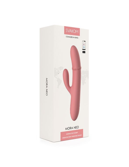 SVAKOM - MORA NEO Vibrador con empuje automático | SexPlace.MX