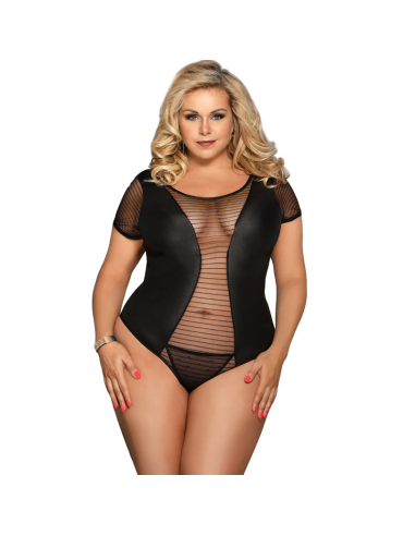 SUBBLIME - FETISH TEDDY MANGA CORTA TALLA GRANDE