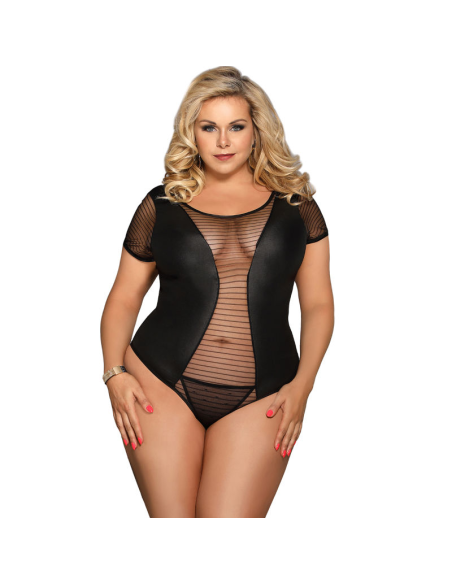 SUBBLIME - FETISH TEDDY MANGA CORTA TALLA GRANDE