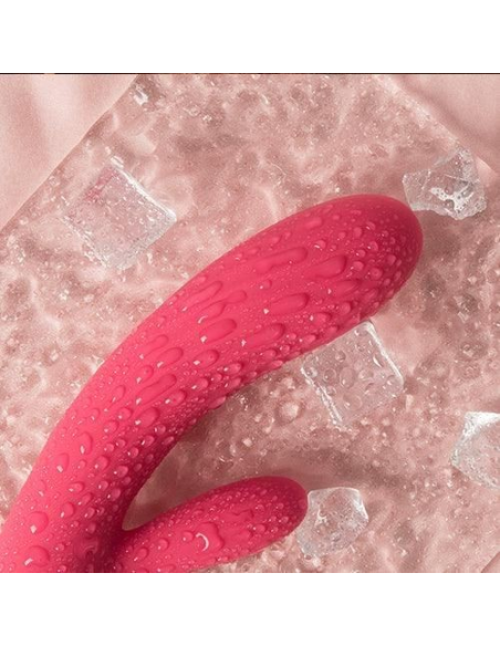 SVAKOM ANGEL - Vibrador Conejito con efecto calor |SexPlace.MX