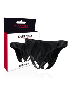 DARKNESS - PANTIES CON ABERTURA UNISEX TALLA ÚNICA