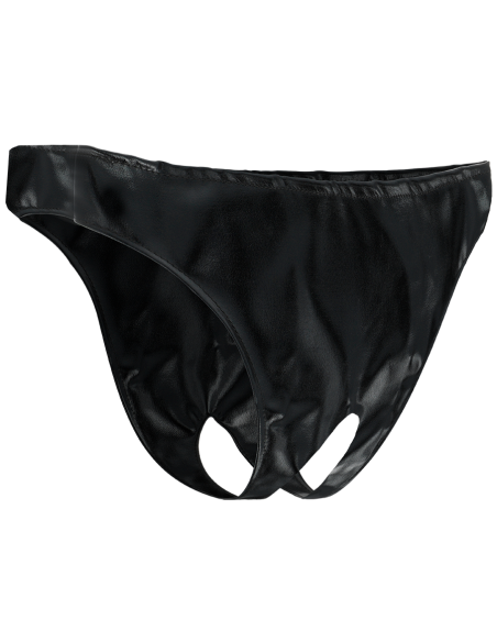 DARKNESS - PANTIES CON ABERTURA UNISEX TALLA ÚNICA