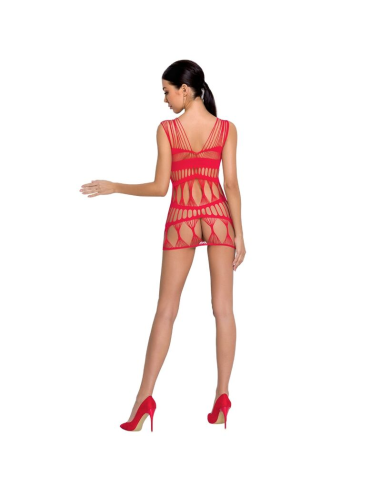 PASSION - WOMAN BS089 BODYSTOCKING ROJO TALLA ÚNICA