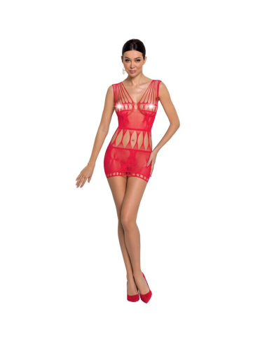 PASSION - WOMAN BS090 BODYSTOCKING ROJO TALLA ÚNICA