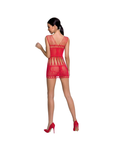 PASSION - WOMAN BS090 BODYSTOCKING ROJO TALLA ÚNICA