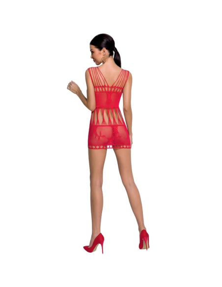 PASSION - WOMAN BS090 BODYSTOCKING ROJO TALLA ÚNICA
