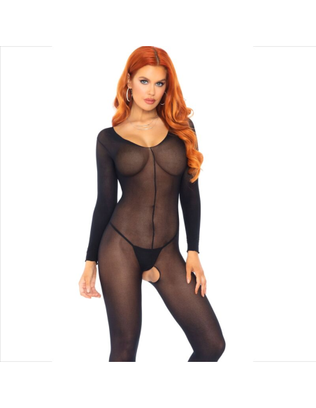 LEG AVENUE - BODYSTOCKING NEGRO MANGA LARGA