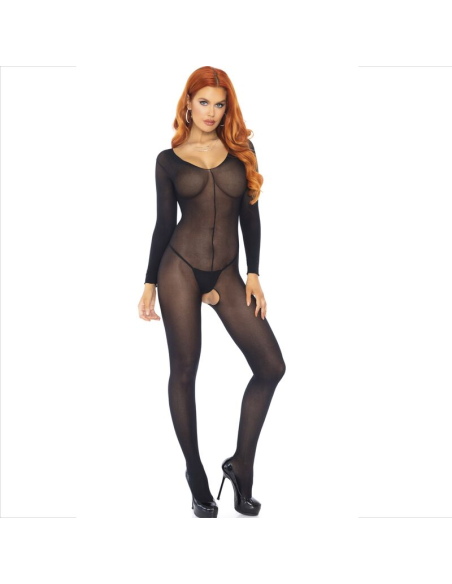 LEG AVENUE - BODYSTOCKING NEGRO MANGA LARGA