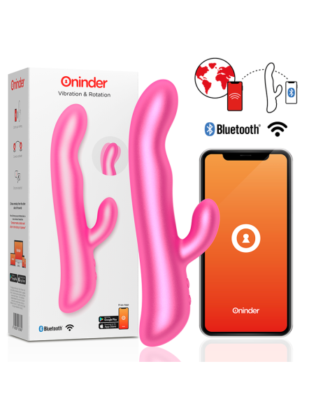 ONINDER - OSLO VIBRACIÓN Y ROTACIÓN ROSA - APLICACIÓN GRATUITA