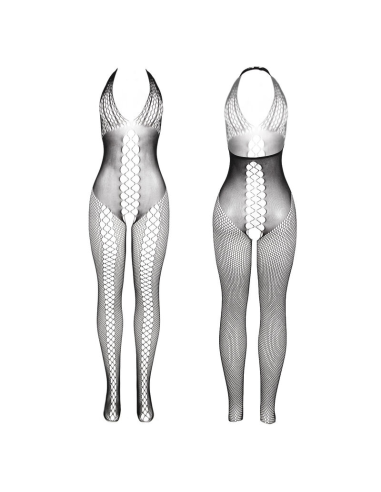 SUBBLIME - 951832 BODYSTOCKING ESPALDA ABIERTA Y DETALLES ENTRECRUZADOS NEGRO TALLA ÚNICA