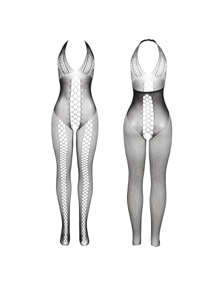 SUBBLIME - 951832 BODYSTOCKING ESPALDA ABIERTA Y DETALLES ENTRECRUZADOS NEGRO TALLA ÚNICA