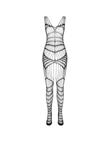 PASSION - BS 102 BODYSTOCKING NEGRO TALLA ÚNICA