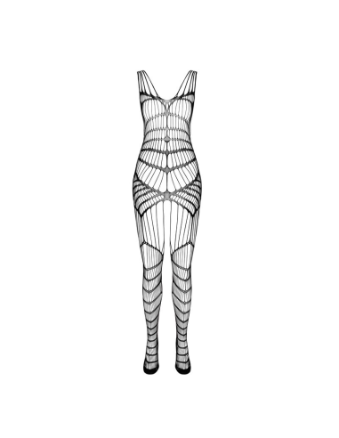 PASSION - BS 102 BODYSTOCKING ROJO TALLA ÚNICA