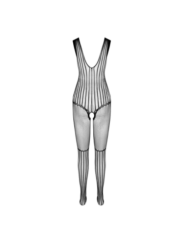 PASSION - BS 103 BODYSTOCKING NEGRO TALLA ÚNICA